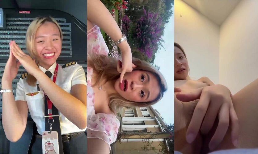 Nữ phi công Vietjet lộ clip nghịch đồ chơi cho người yêu xem – Phần 2